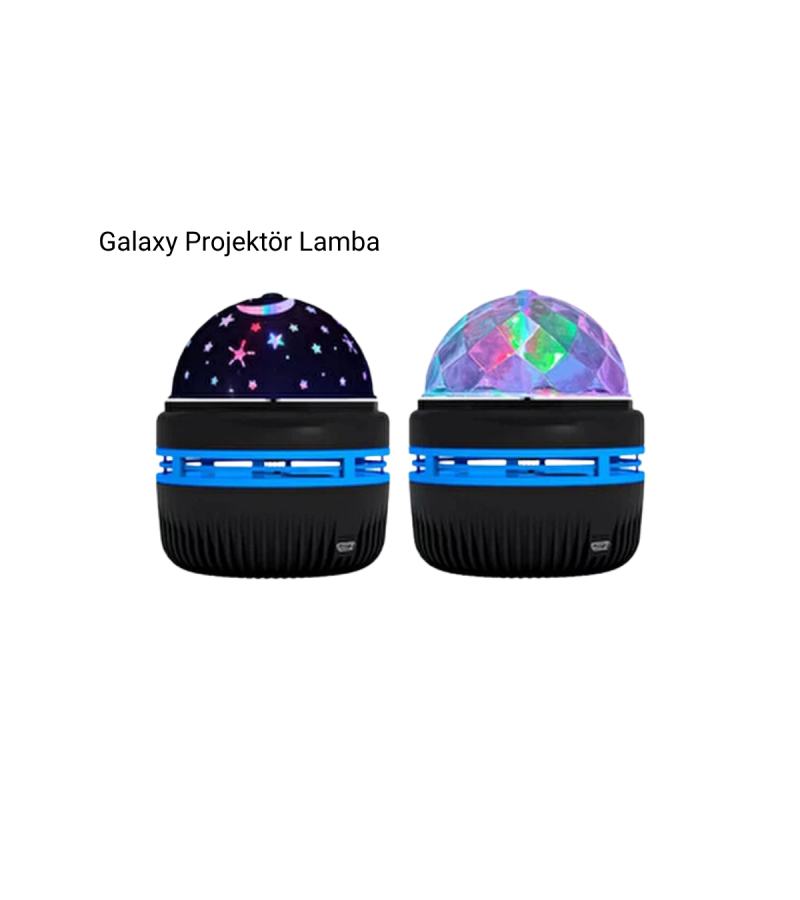 Galaxy Projektörlü Gece Lambası