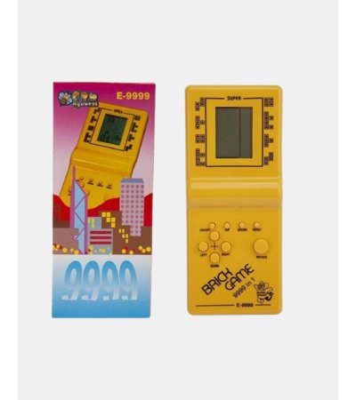 Klasik Gameboy Tetris Oyunu – Taşınabilir Pil ile Çalışan Retro El Konsolu