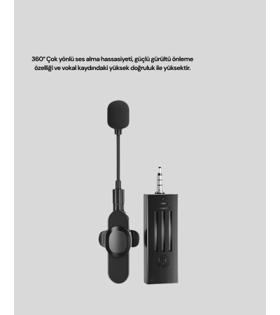 Kablosuz Mikrofon K35