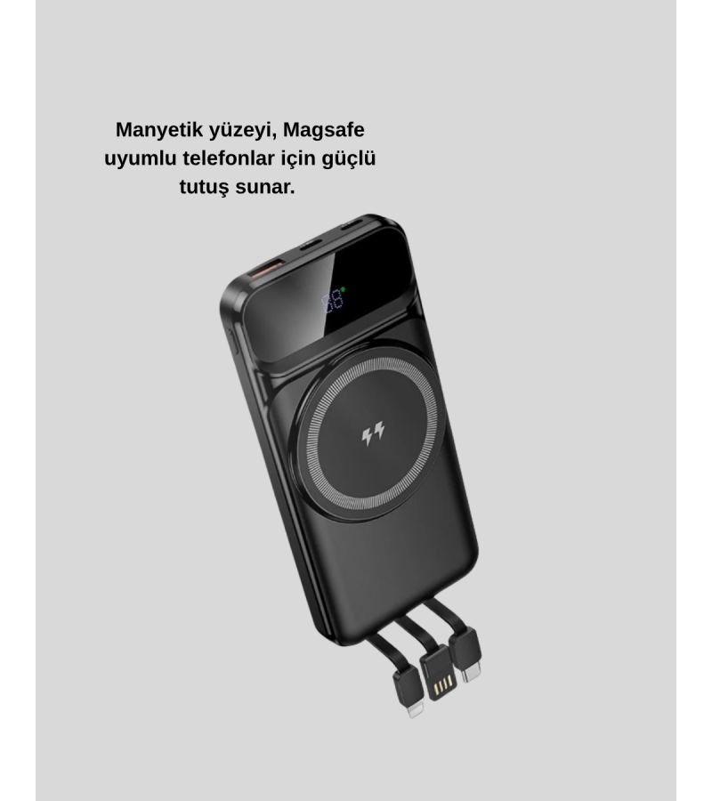 Kablosuz 10000 Mah Powerbank