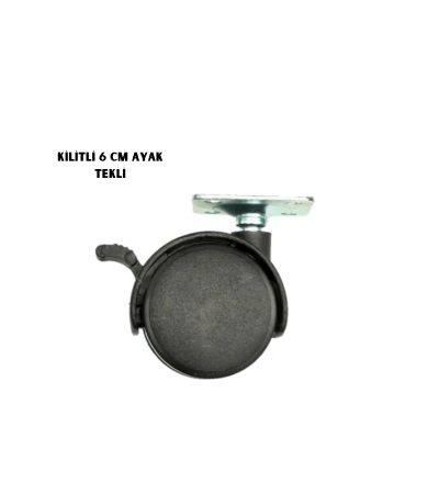 KİLİTLİ 6CM AYAK TEKLİ