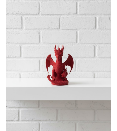 Kırmızı Ejderha Biblo 12 cm