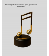 Altın Nota Figürlü Müzik Kutusu Altın Nota Figürlü Müzik Kutusu