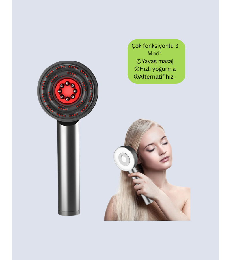 XYT0860 MASAJ BAKIM TARAĞI GRİ