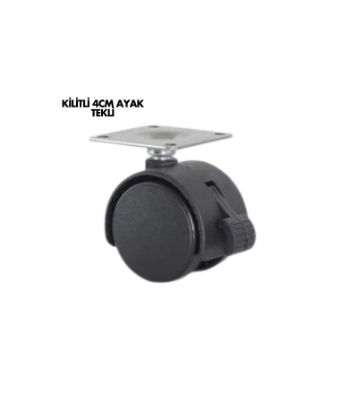 KİLİTLİ 4CM AYAK TEKLİ
