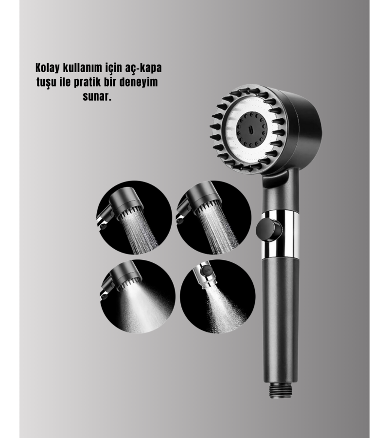 PLASTİK DUŞ BAŞLIĞI FİLTRELİ