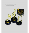 Altın Nota Figürlü Müzik Kutusu Altın Nota Figürlü Müzik Kutusu