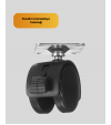 KİLİTLİ 6CM AYAK TEKLİ