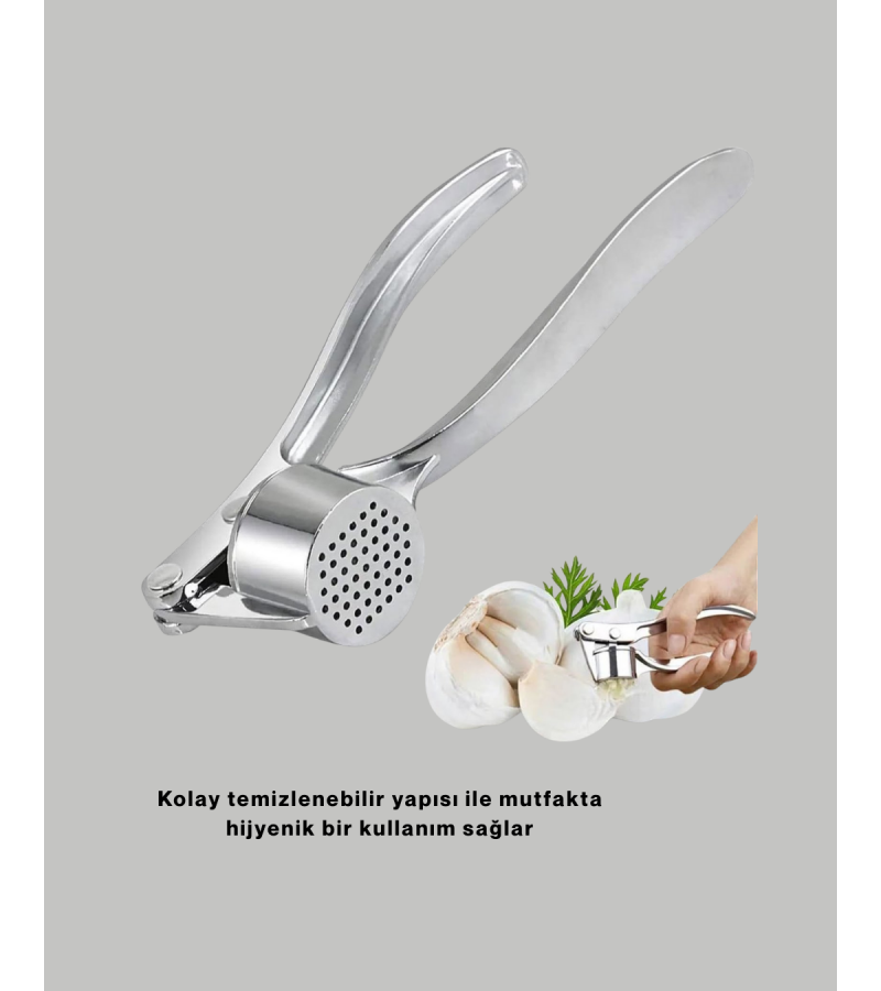 Metal Sarımsak Ezici Metal Sarımsak Ezici