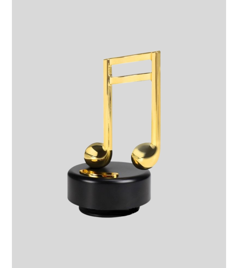 Altın Nota Figürlü Müzik Kutusu Altın Nota Figürlü Müzik Kutusu