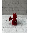 Kırmızı Ejderha Biblo 12 cm