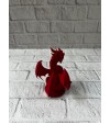 Kırmızı Ejderha Biblo 12 cm