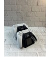 Dekoratif Siyah İkili Gamepad Standı 7x18 cm