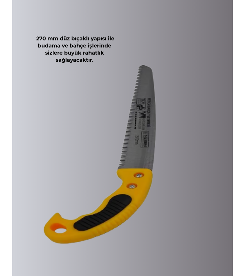 KILIFLI DÜZ BIÇAKLI TESTERE 270MM KILIFLI DÜZ BIÇAKLI TESTERE 270MM