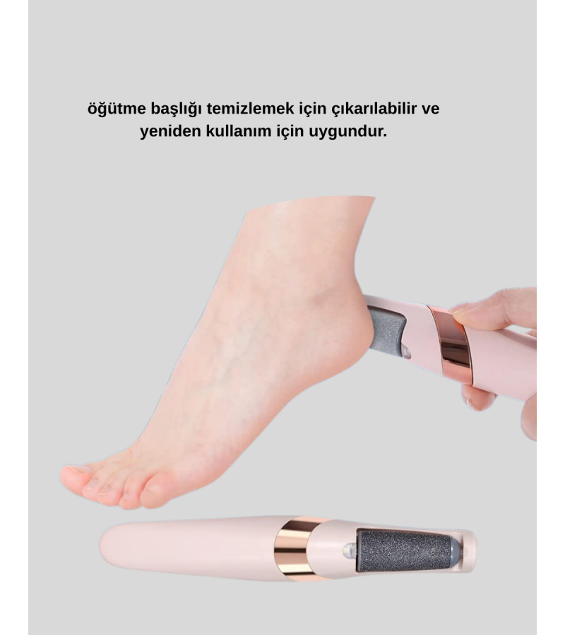 ŞARJLI TOPUK TÖRPÜ