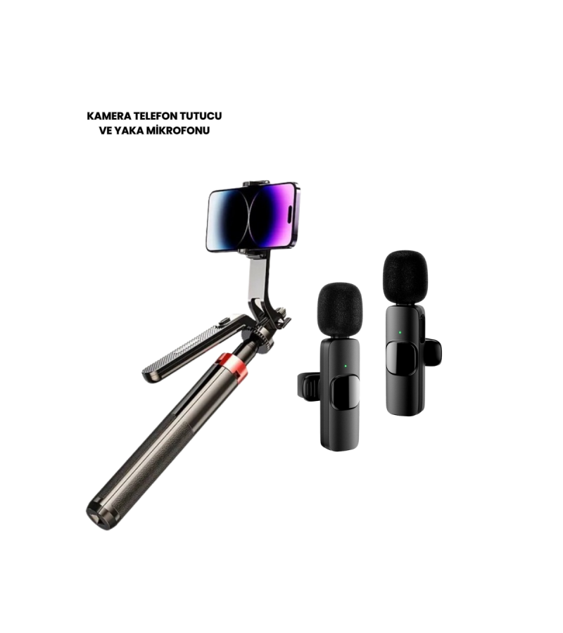 Npl2s Tripot +k11 Yaka Mikrofonu Set