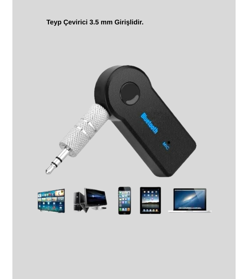 Araç İçi Bluetooth Müzik Kiti + Type-C PD Araç Şarjı Seti