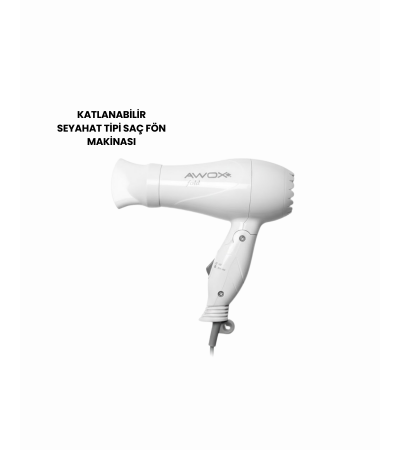 AWOX MİNİ FÖN BEYAZ
