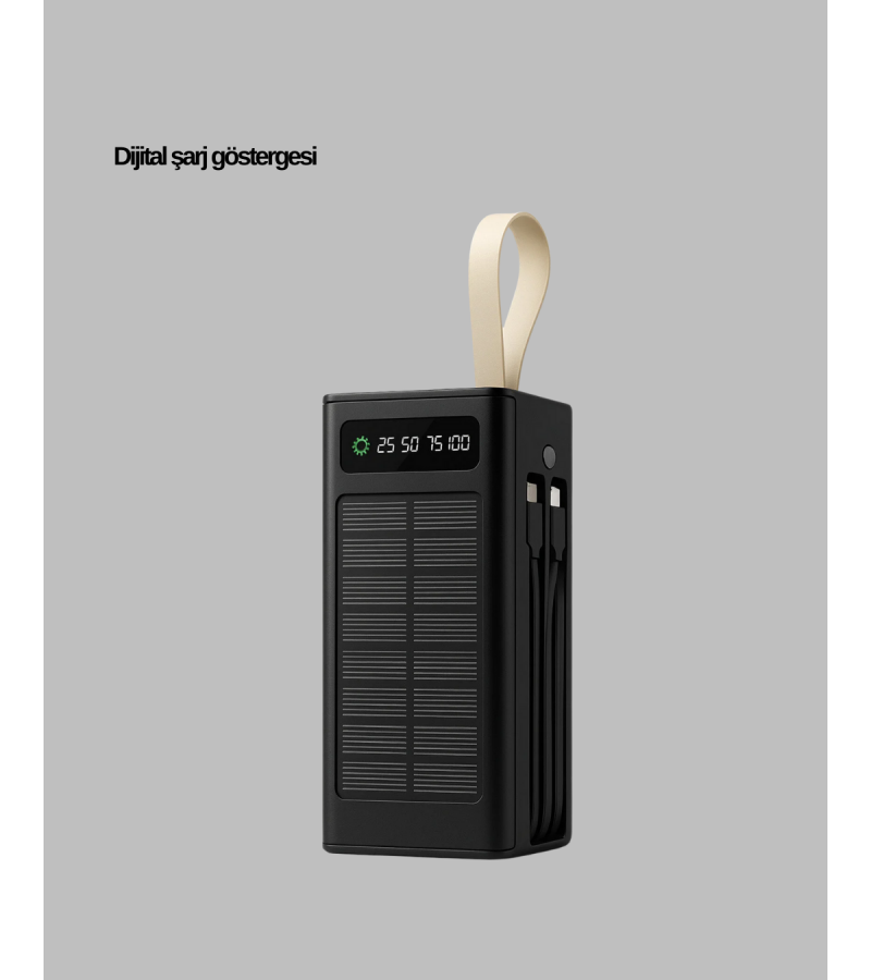 50.000 Powerbank güneş enerjili