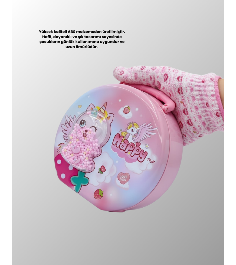 ŞİFRELİ KUMBARA PEMBE